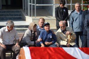 Şehit polis memuru son yolculuğuna uğurlandı