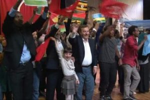 Afrikalılar Esenyurt'ta coştu