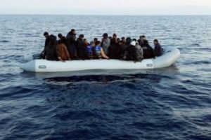 Bozcaada a&ccedil;ıklarında 81 ka&ccedil;ak yakalandı