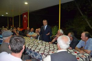 Top&ccedil;u'dan esnaf ve k&ouml;y ziyareti