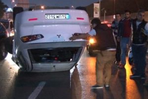 Sarıyer'de zincirleme kaza