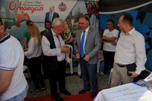Orhangazi Belediyesi Artvin G&uuml;nleri'nde stant a&ccedil;tı