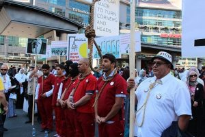 İdamlara karşı "sessiz" protesto