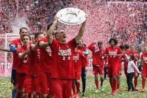 Bayern M&uuml;nih'de şampiyonluk coşkusu!