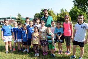 Başkan D&uuml;ndar gen&ccedil;lerle spor yaptı