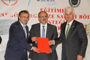 İneg&ouml;l OSB ortaokulu protokol&uuml; imzalandı