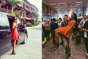 Survivor'dan elenen Sahra Işık T&uuml;rkiye'ye d&ouml;nd&uuml;...