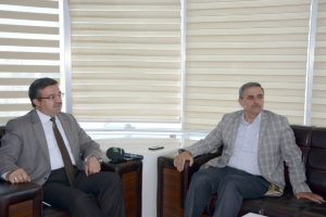 Ak Parti heyetinden OSB y&ouml;netimine ziyaret