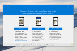 Phone Companion da y&uuml;z&uuml;n&uuml; g&ouml;sterdi