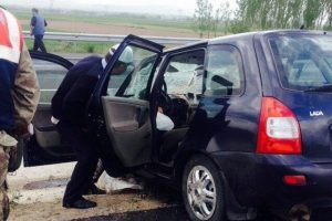 Erzurum'da feci kaza: 2 &ouml;l&uuml;, 2 yaralı