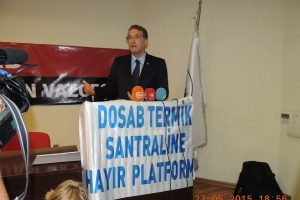 Dr. Ceyhun İrgil: T&uuml;m&ouml;r&uuml; ellerimle tuttum, Bursa'ya termik santrale karşıyım!