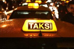 Pazartesi g&uuml;n&uuml; taksiler 1 TL
