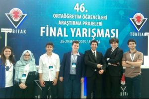 &Ouml;zel Nil&uuml;fer Lisesi'nden T&Uuml;BİTAK ikinciliği
