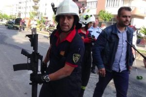 Film sahnelerini aratmadı!