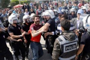 HDP mitingi &ouml;ncesi ve sonrası tehlikeli gerginlik!