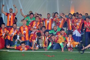 Galatasaray şampiyonluk kupasına kavuştu!