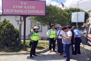 Ey&uuml;p Belediyesinden 'patlama' a&ccedil;ıklaması