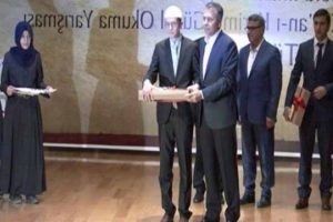 Bursa Karacabey, Kur'an'ı Kerim'i g&uuml;zel okuma yarışmasında T&uuml;rkiye ikincisi oldu