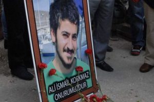 Ali İsmail Korkmaz, &ouml;ld&uuml;r&uuml;ld&uuml;ğ&uuml; yerde anıldı