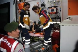 50 metreden u&ccedil;uruma u&ccedil;tu, burnu bile kanamadı