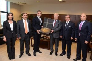 TBB Başkanı Aydın BTSO ziyaretindeydi