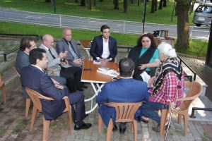 Zırhlıoğlu Kas Hastaları Derneği'ni ziyaret etti