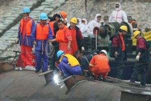 &Ccedil;in'de batan gemiden 396 ceset daha &ccedil;ıkarıldı