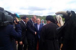 Cumhurbaşkanı Diriliş Ertuğrul setini ziyaret etti