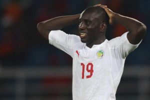 Senegal Demba Ba'ya tepkili
