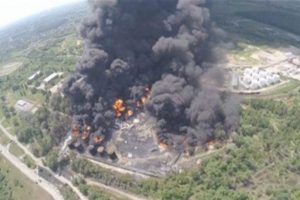 Ukrayna'daki yangın kontrol altına alındı