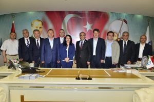 Başkan Edebali Bulgaristanlı vekilleri ağırladı