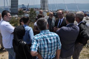 İMO Bursa şubesi &uuml;yeleri 3. k&ouml;pr&uuml;ye hayran kaldı