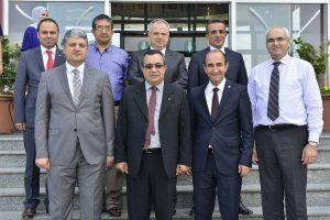 Başkan Edebali İller Bankası b&uuml;rokratlarını ağırladı