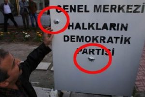 HDP genel merkezini kurşunladı, ilk duruşmada tahliye edildi