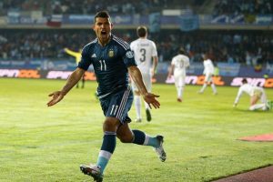 Sergio Aguero Uruguay'ı yıktı!