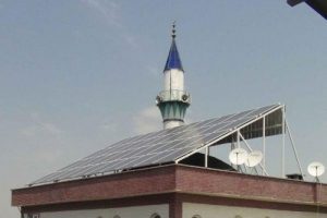 Bursa'da bu cami kendi elektiriğini kendi &uuml;retiyor