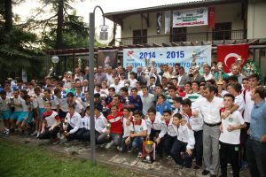 Bursa'da amat&ouml;r sporculara &ouml;d&uuml;l yağmuru