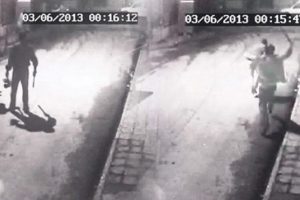 Ali İsmail'in d&ouml;v&uuml;ld&uuml;ğ&uuml; sokakta g&ouml;r&uuml;nt&uuml;leri sildiren polise beraat