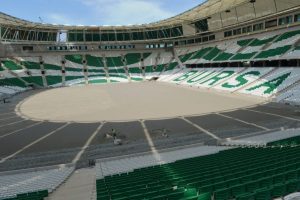 "Timsah Arena &ouml;n&uuml;m&uuml;zdeki hafta yeşillenecek"