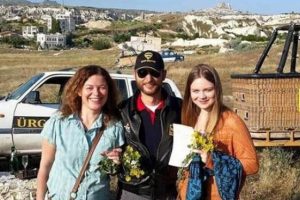 Hollywood yıldızı Hera Hilmar Kapadokya'da...