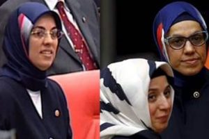 Ravza Kavak&ccedil;ı ablasının baş&ouml;rt&uuml;s&uuml; ile Meclis'e geldi