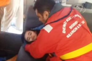 5 yaşındaki kızı hava odası kurtardı