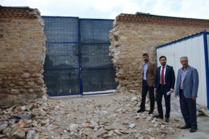 Bursa'da restorasyonda yıkılan duvar tarihi değilmiş!