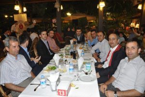 Bursa'da tayin olan hakim ve savcılara veda yemeği
