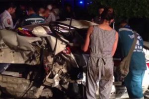 &Uuml;nl&uuml; oyuncu Anna Reese kaza yaptı! 1 polis &ouml;ld&uuml;