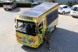 Bu dondurmaları g&uuml;neş soğutuyor!