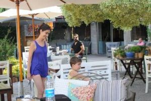 Bülent İnal ve ailesi Bodrum'da...