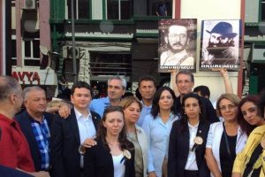 CHP Bursa milletvekilleri Madımak'taki anmaya katıldı