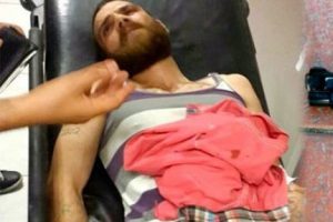 Polise ateş a&ccedil;an Suriyeli vurularak yakalandı