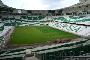 Timsah Arena 'yeşiline' kavuştu!